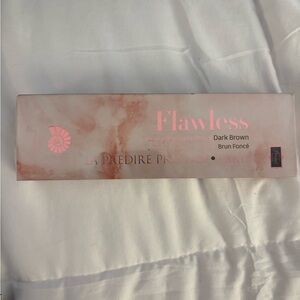 Precise Prestige Eyebrow Pencil in Dark Brown/ lip oil in berries